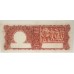 AUSTRALIA 1949 . TEN 10 POUNDS BANKNOTE . VERY SCARCE